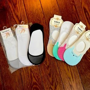 7 pairs of no show socks